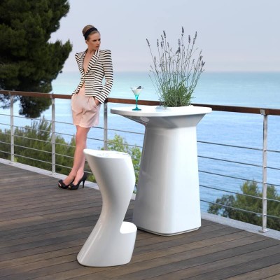 Scaun de bar exterior / interior design modern premium MOMA BAR STOOL