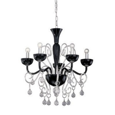 Candelabru Lilly sp5 nero