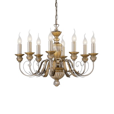 Candelabru clasic cu 8 brate FIRENZE SP8 ORO