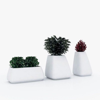 Ghiveci plante / Vaza flori exterior / interior design modern premium MOMA PLANTER LOW