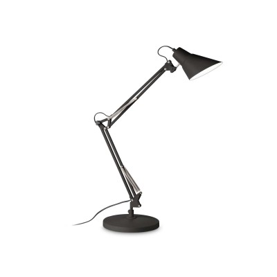 Lampa de birou cu brat articulat SALLY TL1 TOTAL BLACK