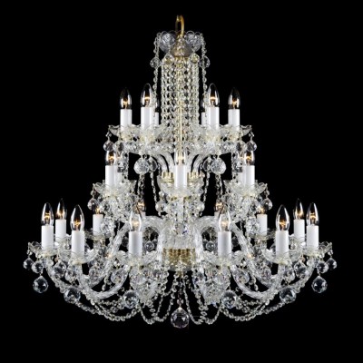 Lustra 24 brate cristal Bohemia