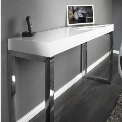 Birou White Desk 120x40cm