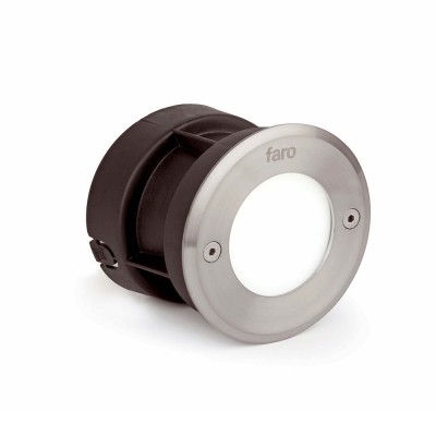 SPOT LED INCASTRABIL DE EXTERIOR Inox Rotund 