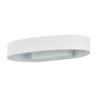 Aplica LED moderna ZED AP1 OVAL BIANCO