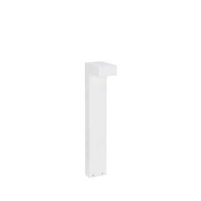 Stalp de iluminat exterior IP44 SIRIO PT2 H60 BIANCO