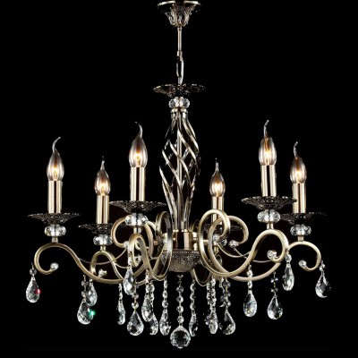 Candelabru elegant cu 6 brate Grace bronz