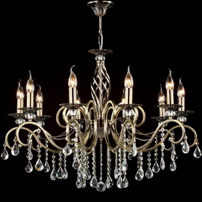 Candelabru elegant cu 10 brate Grace bronz