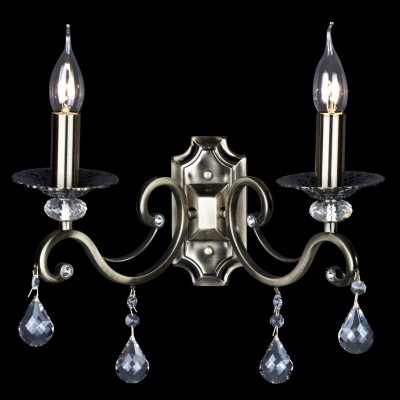 Aplica de perete eleganta Grace 2 bronz