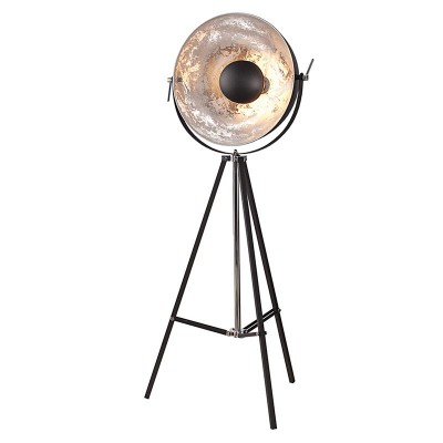 LAMPADAR DESIGN RETRO BIG Studio negru/ argintiu