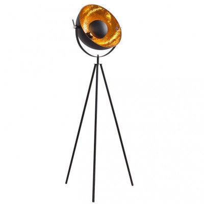 LAMPADAR DESIGN RETRO Studio negru/ auriu