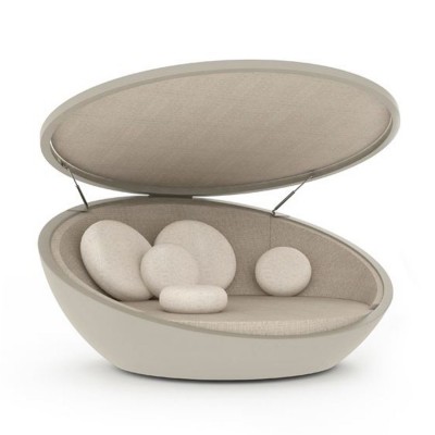Pat de zi cu parasolar design modern premium lounge ULM
