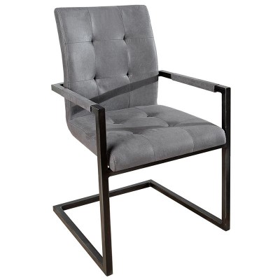 Set de 2 scaune Oxford gri