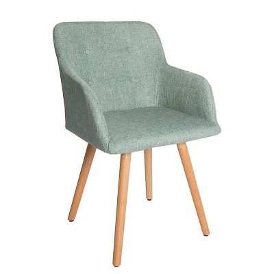 Set 2 scaune cu brate Scandinavia verde
