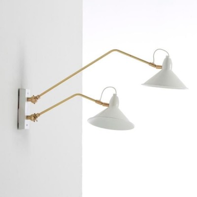 Aplica design deosebit Rajko 2 alb