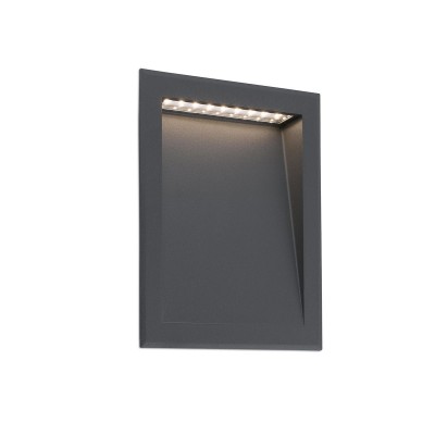 Spot LED incastrabil de exterior IP65 iluminat ambiental SOUN gri