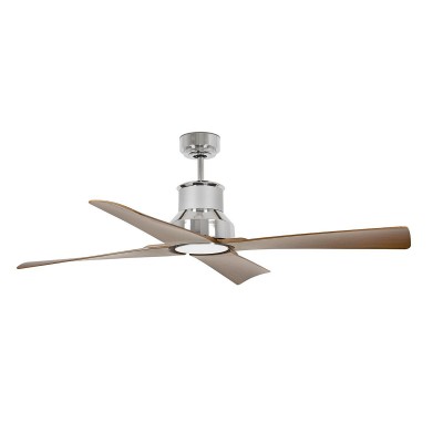 Ventilator cu telecomanda WINCHE crom/maro
