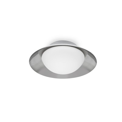 Plafoniera LED moderna SIDE G9 nickel / alb