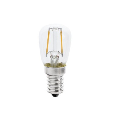 Bec E14 LED decorativ T26 FILAMENT 1W 2700K