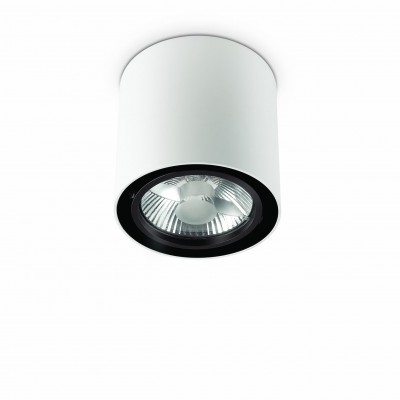 Plafoniera, Spot aplicat MOOD PL1 BIG ROUND BIANCO