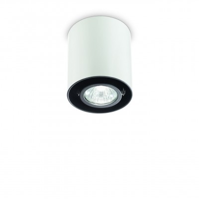 Plafoniera, Spot aplicat MOOD PL1 SMALL ROUND BIANCO