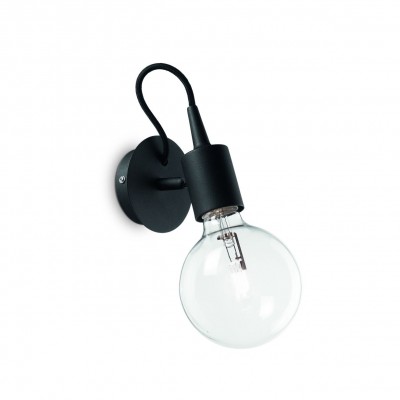 Aplica de perete minimalista EDISON AP1 NERO