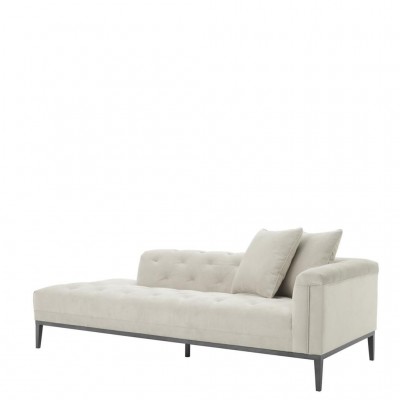 Pat de zi design LUX Cesare right, pebble grey