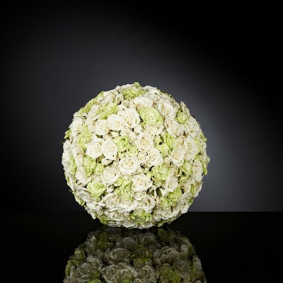 Aranjament floral SPHERE SMALL ROSES MIX BIG