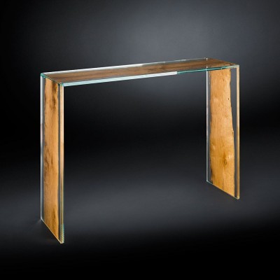 Consola design Glass&Wood VENEZIA