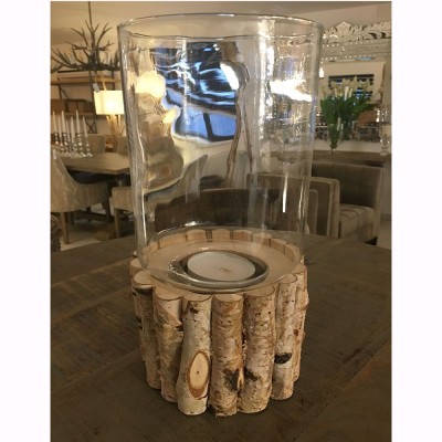 Suport lumanare Birch twigs round