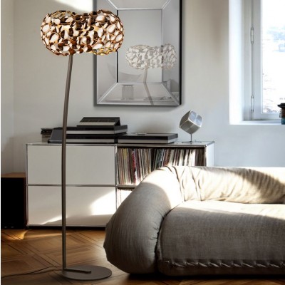 Lampadar design modern Narisa, roze gold