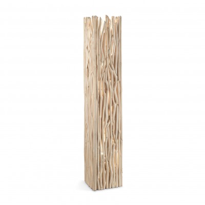 Lampadar design deosebit lemn natur DRIFTWOOD PT2