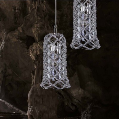 Lustra moderna design LUX cristal ROSÉE BELL