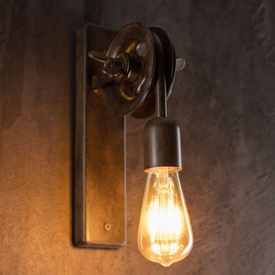Aplica perete design industrial cu scripete WL 3673