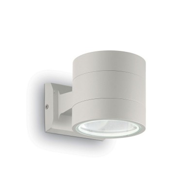 Aplica moderna iluminat exterior IP54 SNIF AP1 ROUND BIANCO