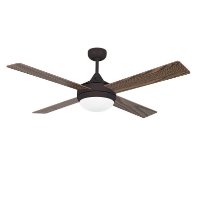 Lustra cu Ventilator si telecomanda ICARIA maro