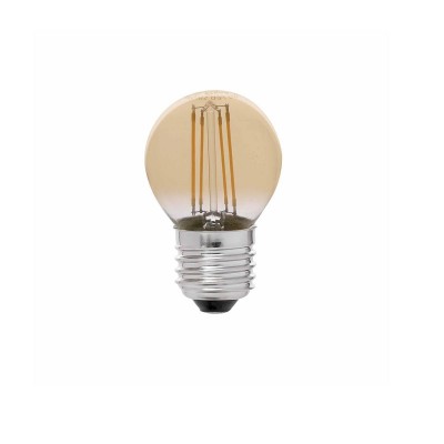 BEC LED E27 dimabil cu filament 4W G45 2200K lumina calda