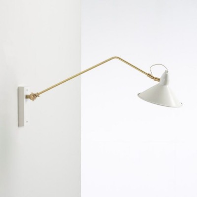Aplica perete retro design deosebit Rajko 1 alb