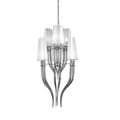 Lustra eleganta design LUX ultra-modern DIABLO 3+3 WHITE