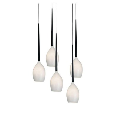 Lustra moderna Izza 5 white   