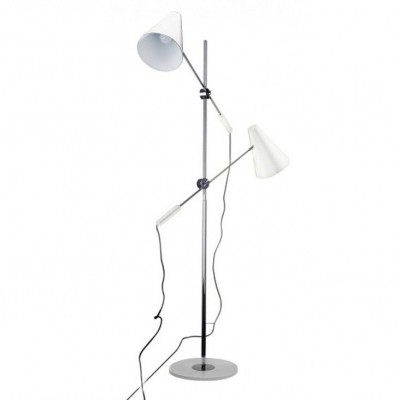 Lampadar reglabil design modern Kaja alb