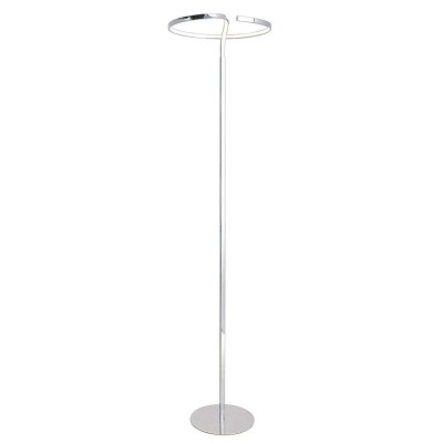 Lampadar LED design modern Loop Line crom