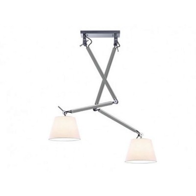 Lustra directionabila design modern ZYTA 2 S ALU alb