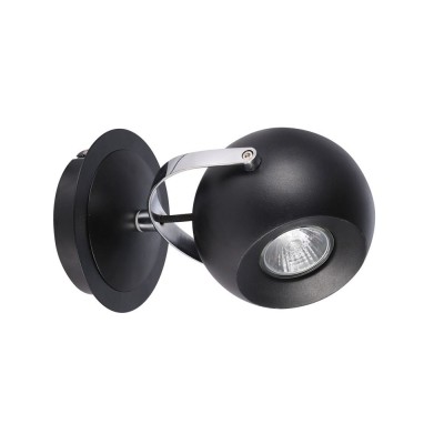 Aplica perete / tavan design modern Gulia Black