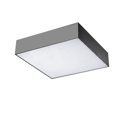 Plafoniera LED design slim MONZA S 22 4000K neagra