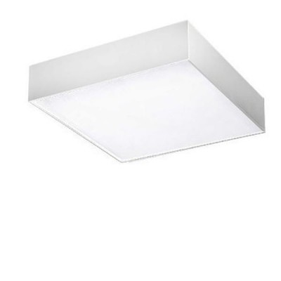 Plafoniera LED design slim MONZA S 40 3000K alba