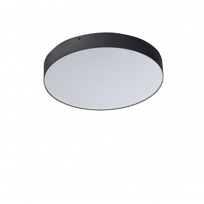 Plafoniera / Aplica pentru tavan/perete LED MONZA R 22 3000K neagra