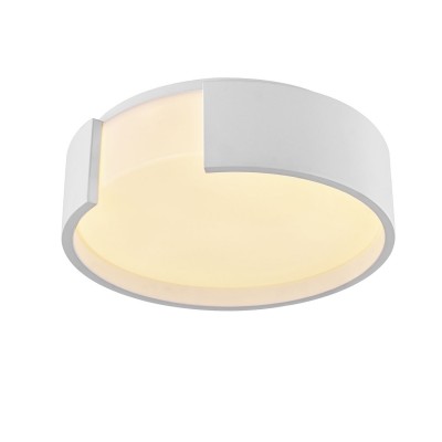 Lustra LED dimabila design modern Pavia alba