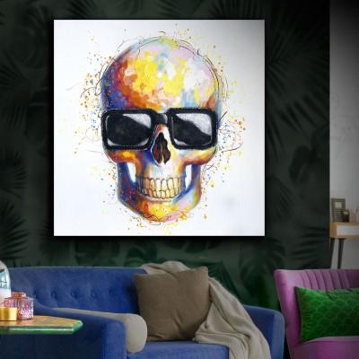 Tablou decorativ Catrina, 100x100cm