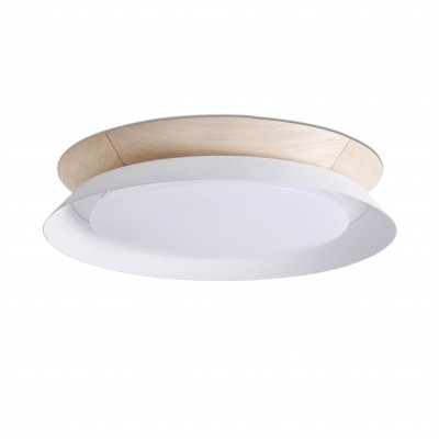 Lustra / Plafoniera LED design modern Ø45cm TENDER alba